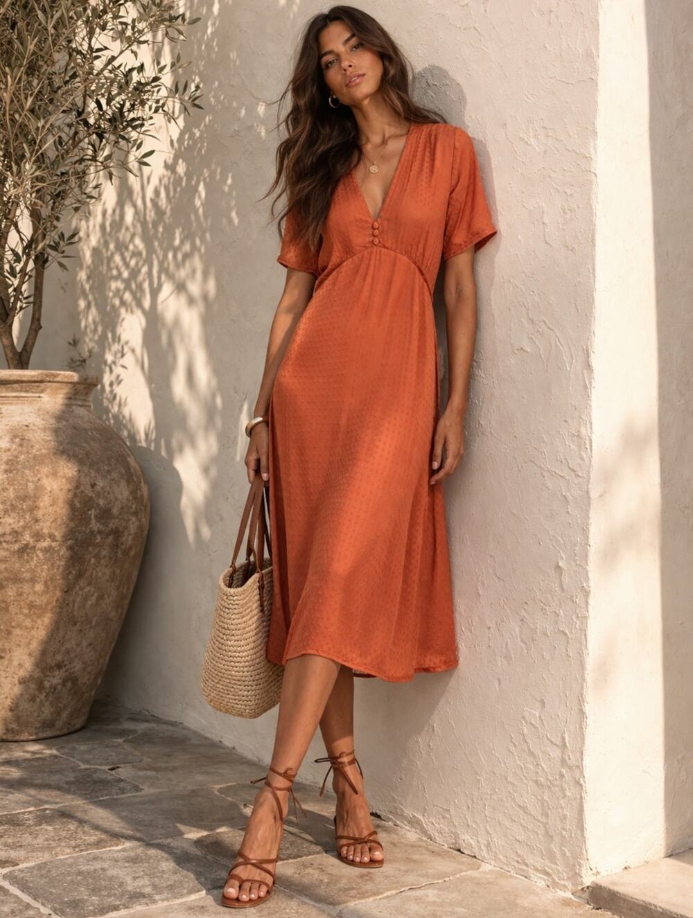 NWT: Zadig & Voltaire Mid Length Sienna Satin Dress